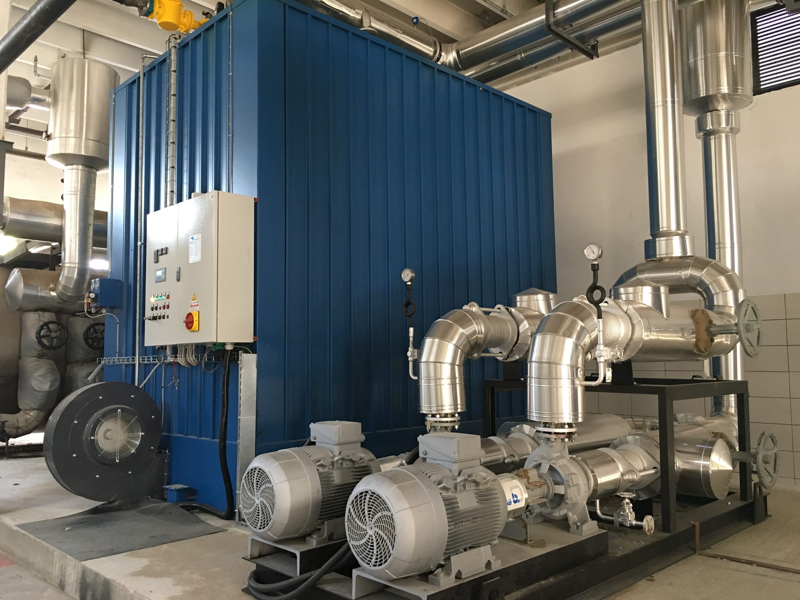 Kızgın Yağ Tesisatı