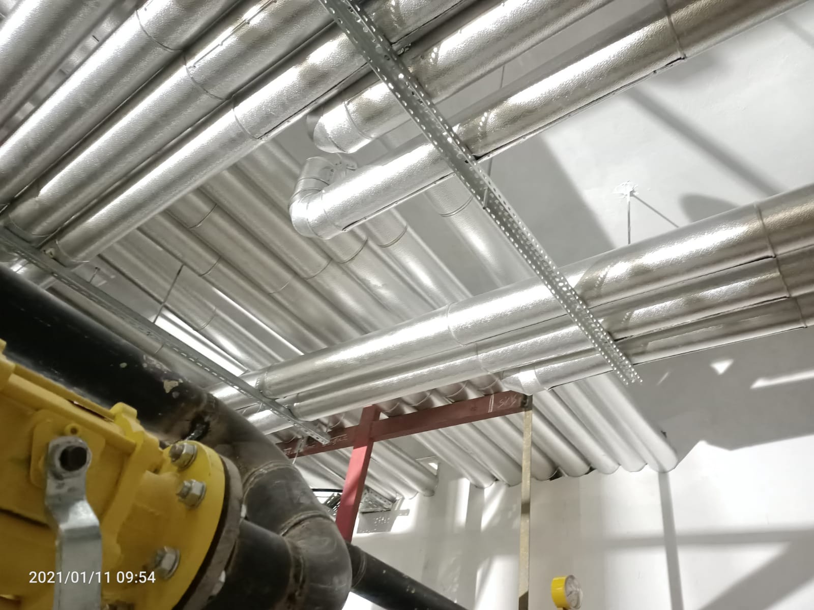 ATR Yapı Sanayi Tic. A.Ş. Boru İzolasyonu ve Sac Kaplama Uygulaması