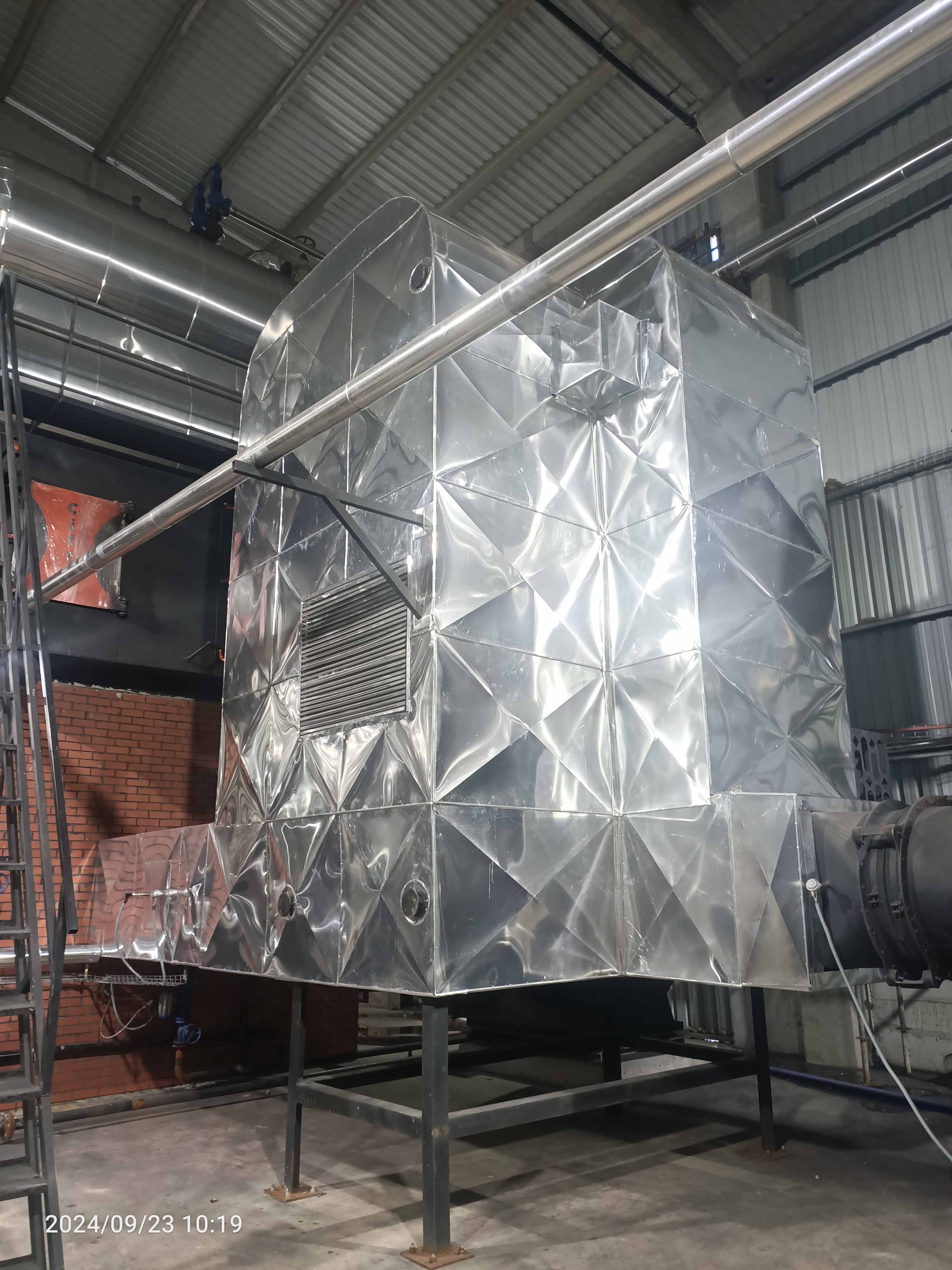 KONSÜT A.Ş. Boru İzolasyonu ve Sac Kaplama Uygulaması