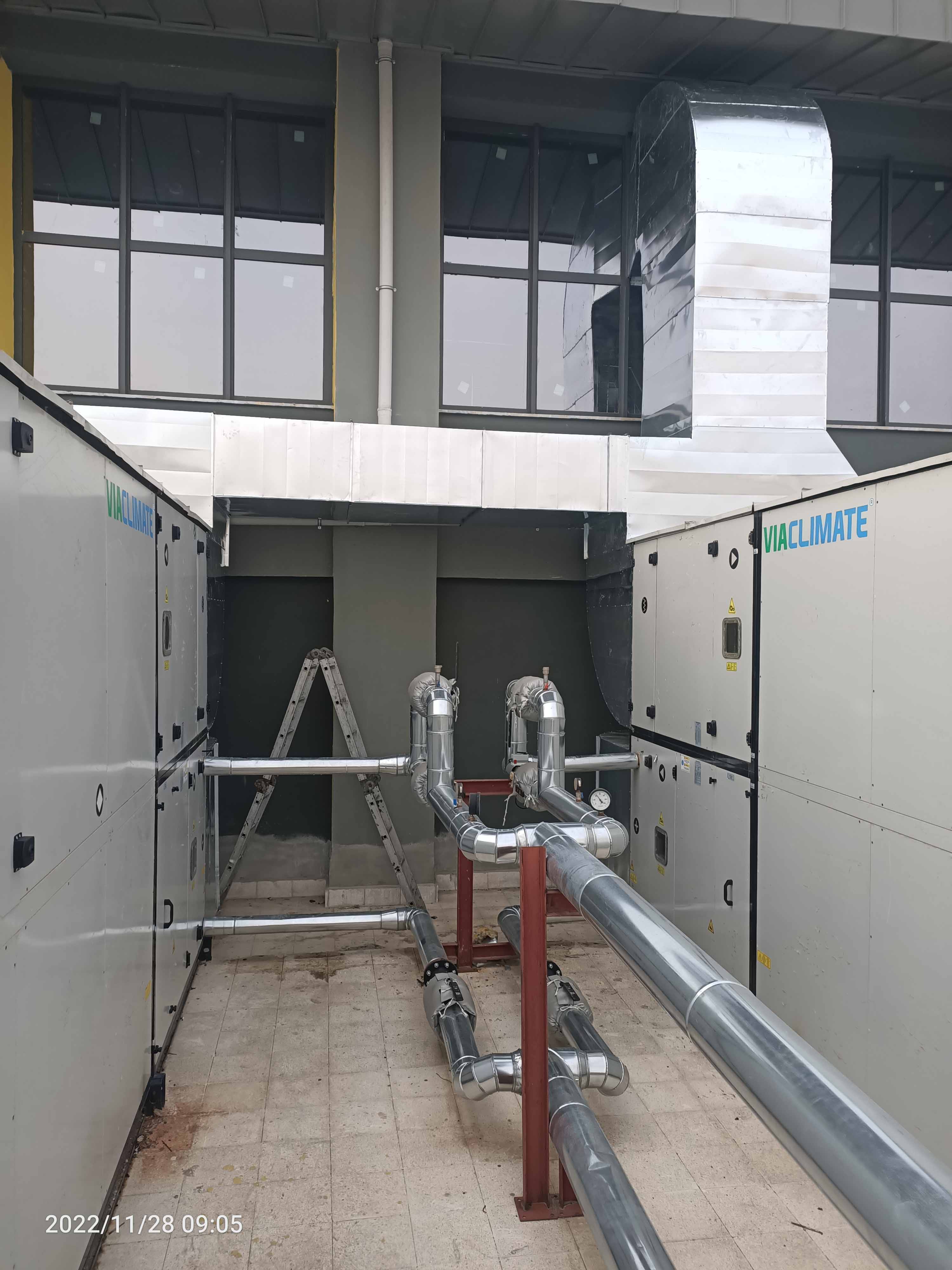 Konya Büyükşehir Belediyesi Ekipman ve Boru İzolasyonu ile Sac Kaplama Uygulaması