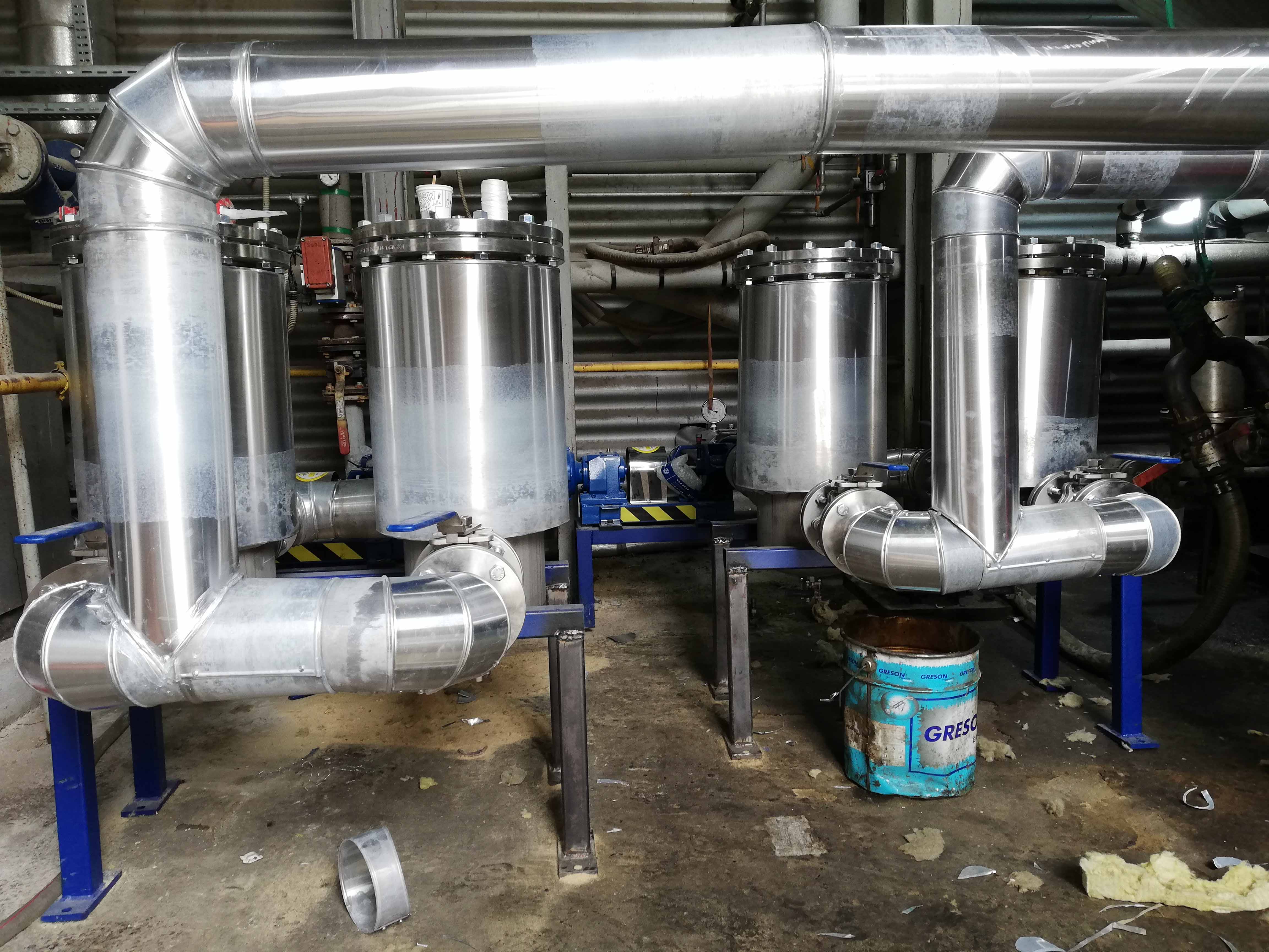 MEKPAN PANEL Boru İzolasyonu ve Sac Kaplama Uygulaması