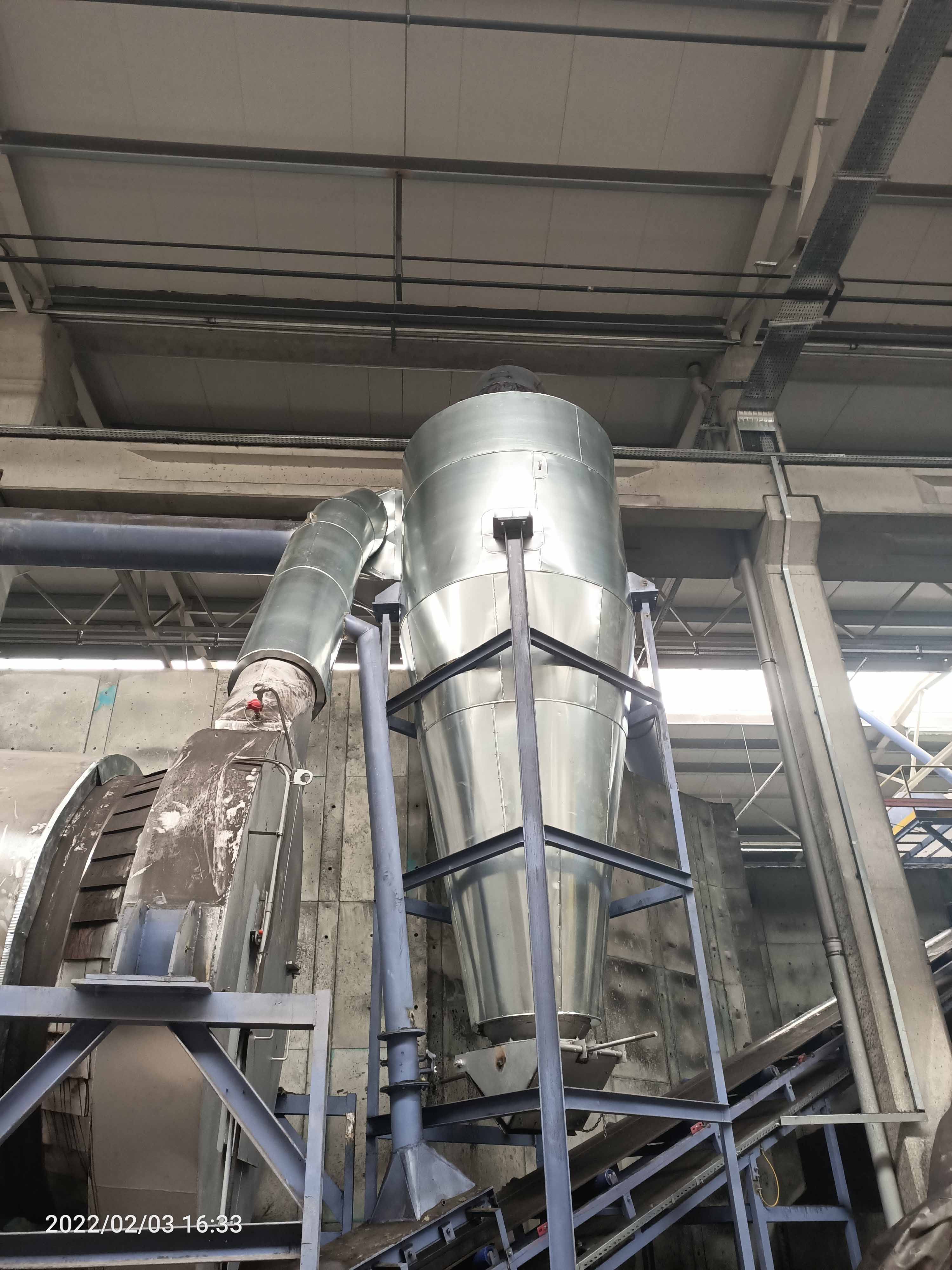 OYAK Gübre Tesisi Konya Siklon ve Boru İzolasyonu ile Sac Kaplama Uygulaması