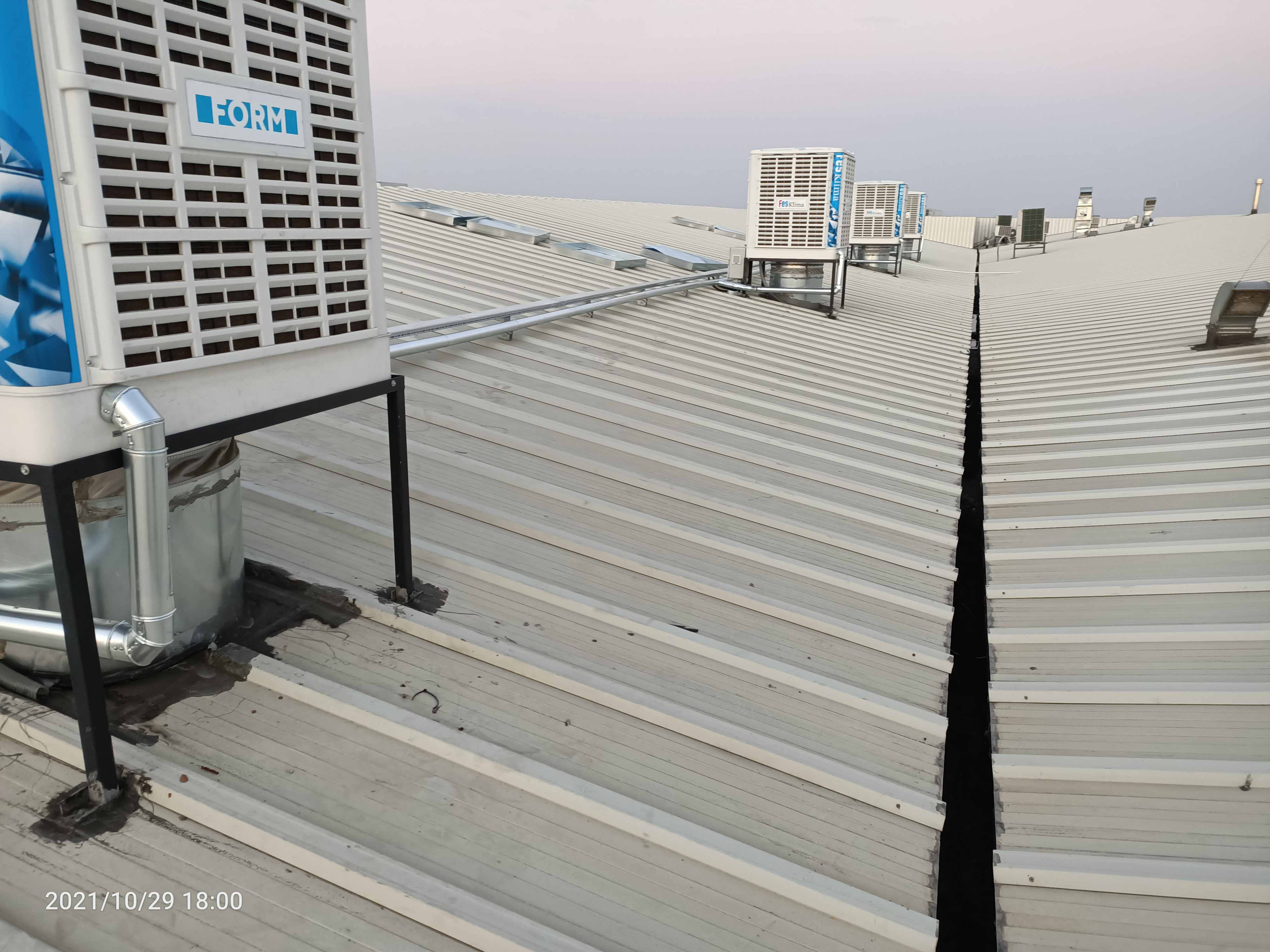 Şekeroğlu Plastik Kimya A.Ş. Klima Sistemi, Boru İzolasyonu ve Sac Kaplama Uygulaması